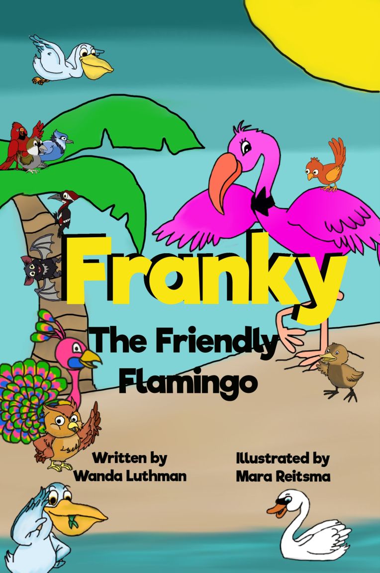 Franky the Friendly Flamingo Ebook Cover
